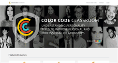 Desktop Screenshot of colorcodeclassroom.com