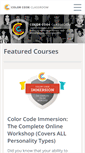 Mobile Screenshot of colorcodeclassroom.com
